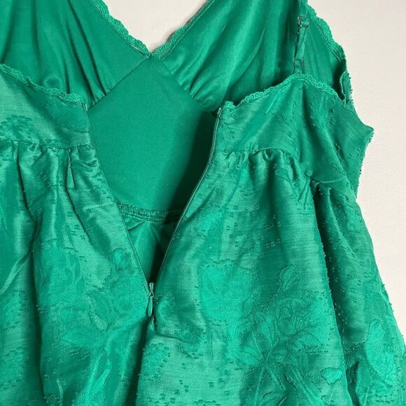 NEW-Women’s  Sleeveless Tiered Fit & Flare Dress - Picture 5 of 7